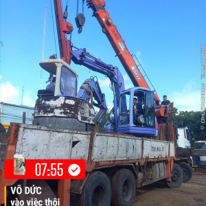 Xe cẩu vận chuyển máy móc Vũng Tàu