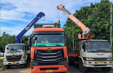 CHO THUÊ XE CẨU GIÁ RẺ PHÚ MỸ - 0868828568