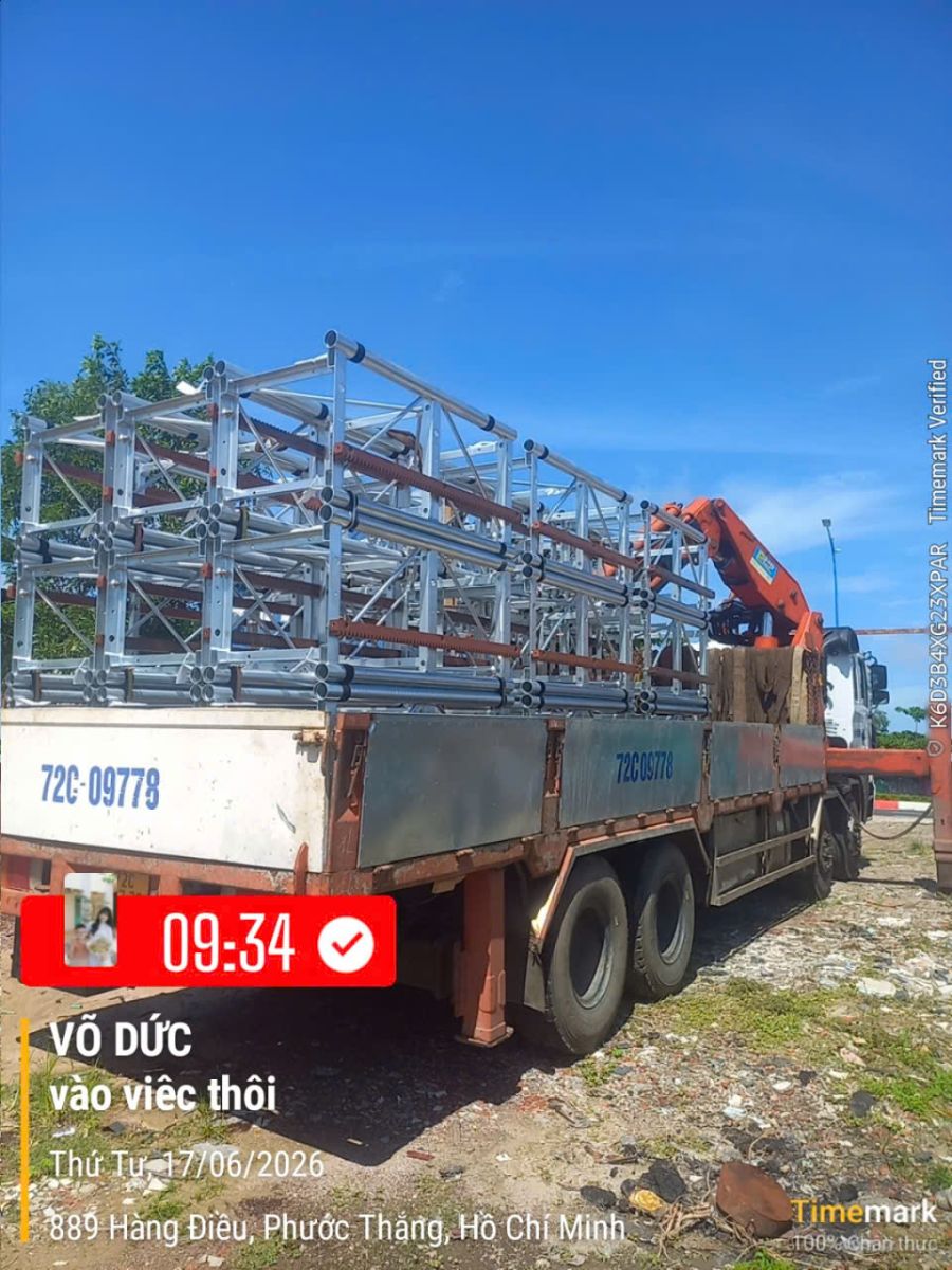 Thuê xe cẩu khu công nghiệp Vũng Tàu